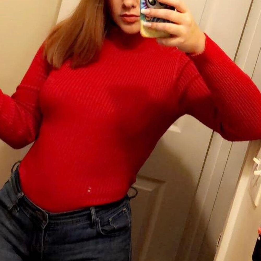 Rue21 red sweater